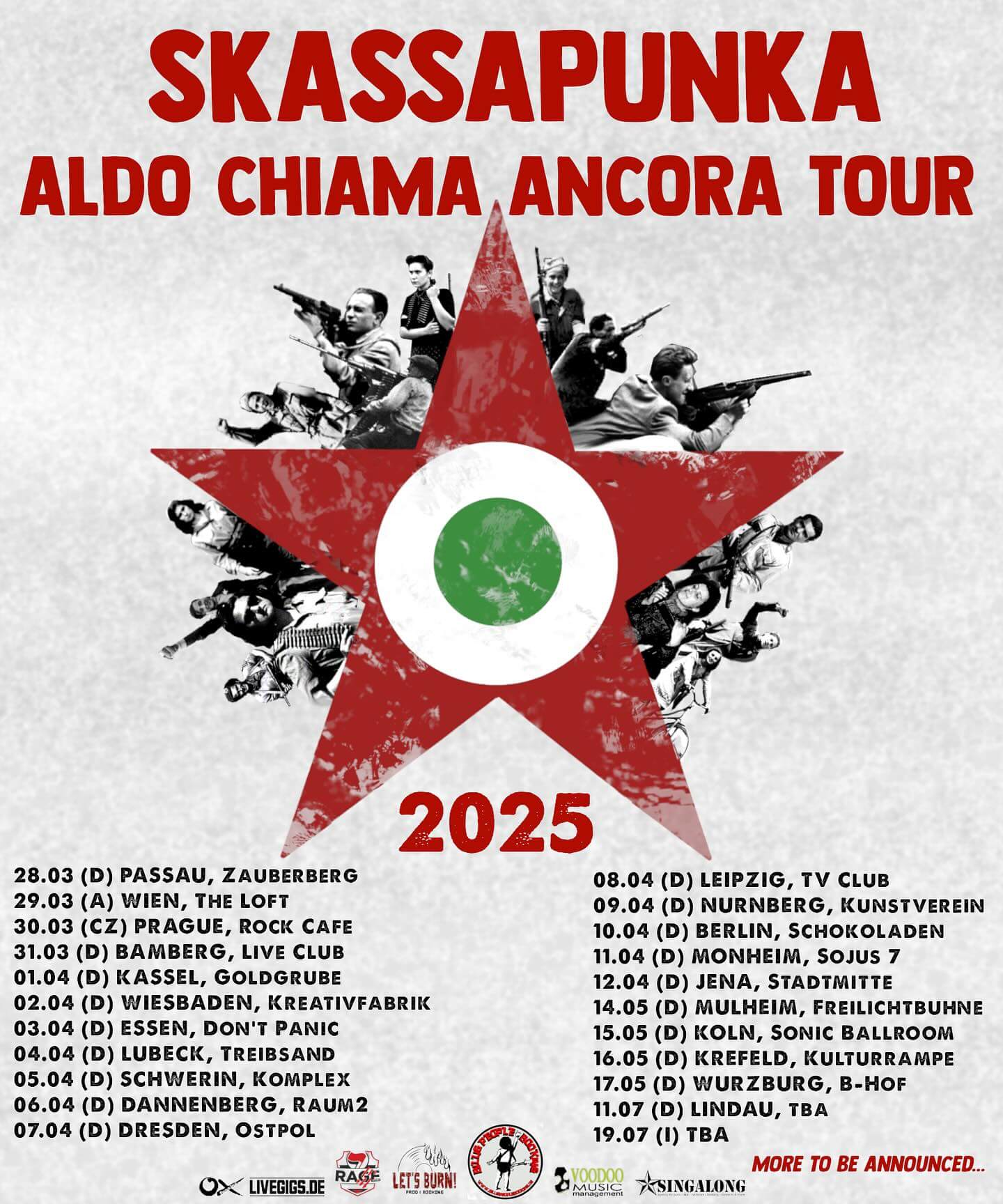 Skassapunka Aldo Chiama Ancora Tour 2025